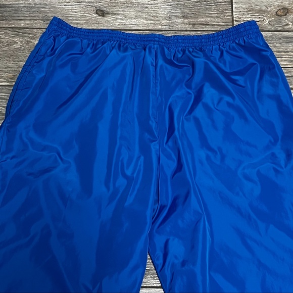 Vintage Nike Windbreaker Pants Royal Blue Men’s XL Extra Large Drawstring 34X34 - Picture 5 of 16